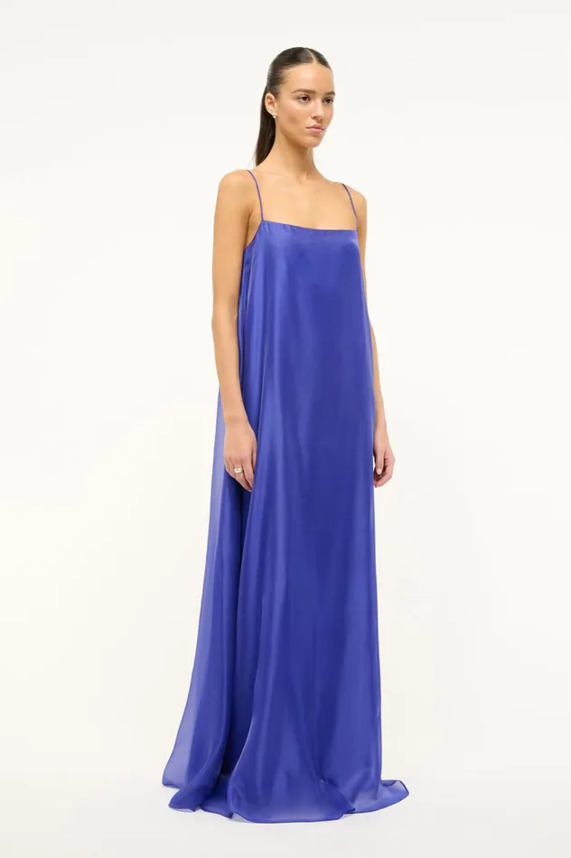Women Dresses STAUD STAUD MAXI DELFINA DRESS VIOLET Women Dresses STAUD STAUD MAXI DELFINA DRESS VIOLET