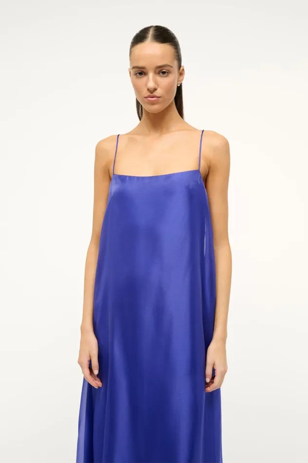 Women Dresses STAUD STAUD MAXI DELFINA DRESS VIOLET Women Dresses STAUD STAUD MAXI DELFINA DRESS VIOLET
