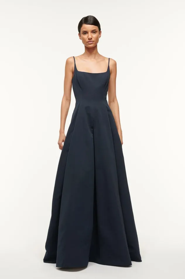 Women Dresses STAUD STAUD MAXI JOLI DRESS NAVY