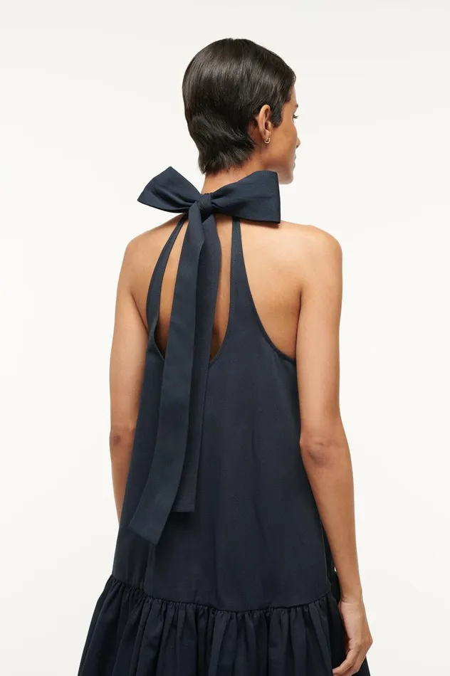 Women Dresses STAUD STAUD MAXI MARLOWE DRESS NAVY Women Dresses STAUD STAUD MAXI MARLOWE DRESS NAVY