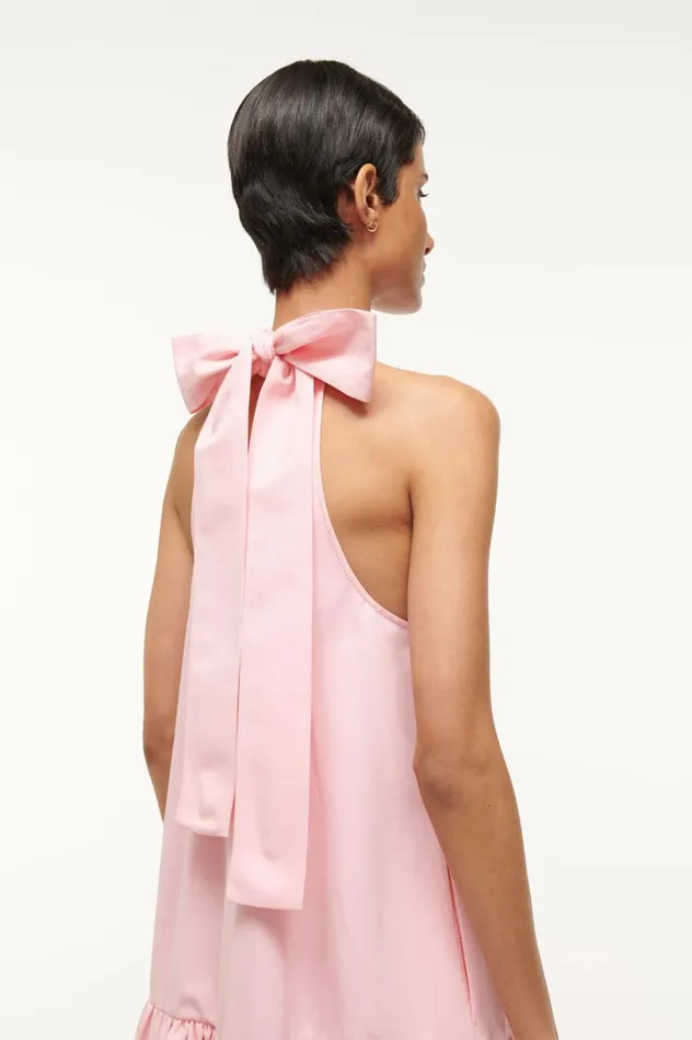 Women Dresses STAUD STAUD MAXI MARLOWE DRESS PEARL PINK Women Dresses STAUD STAUD MAXI MARLOWE DRESS PEARL PINK