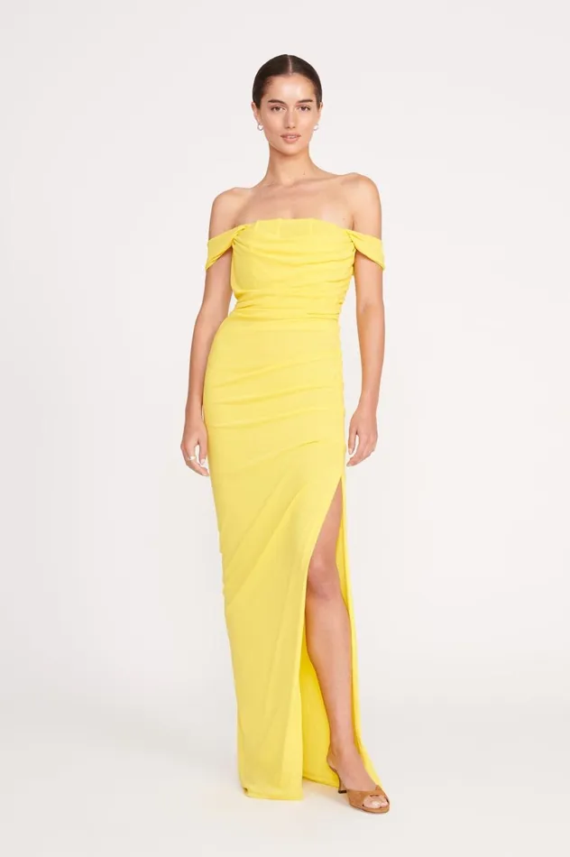 Women Dresses STAUD STAUD MAXI STORMI DRESS SUMMER Women Dresses STAUD STAUD MAXI STORMI DRESS SUMMER