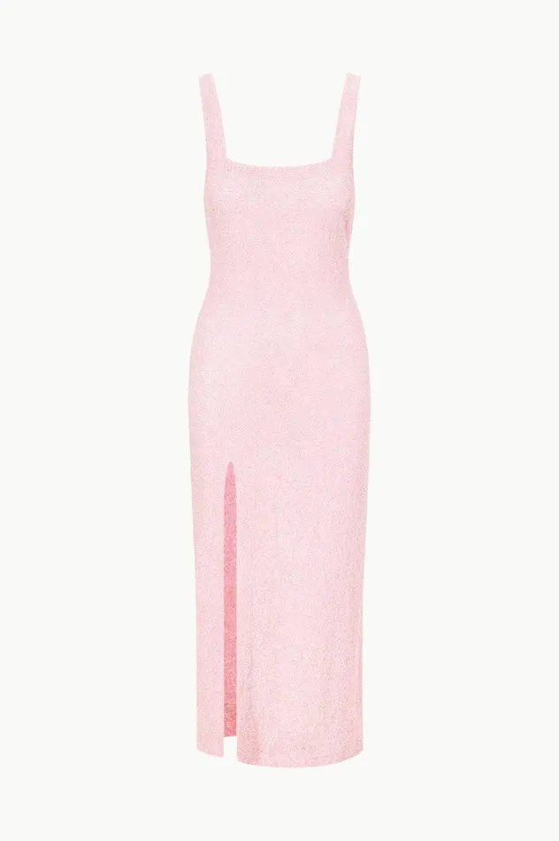 Women Dresses STAUD STAUD MIDI LE SABLE DRESS CHERRY BLOSSOM Women Dresses STAUD STAUD MIDI LE SABLE DRESS CHERRY BLOSSOM