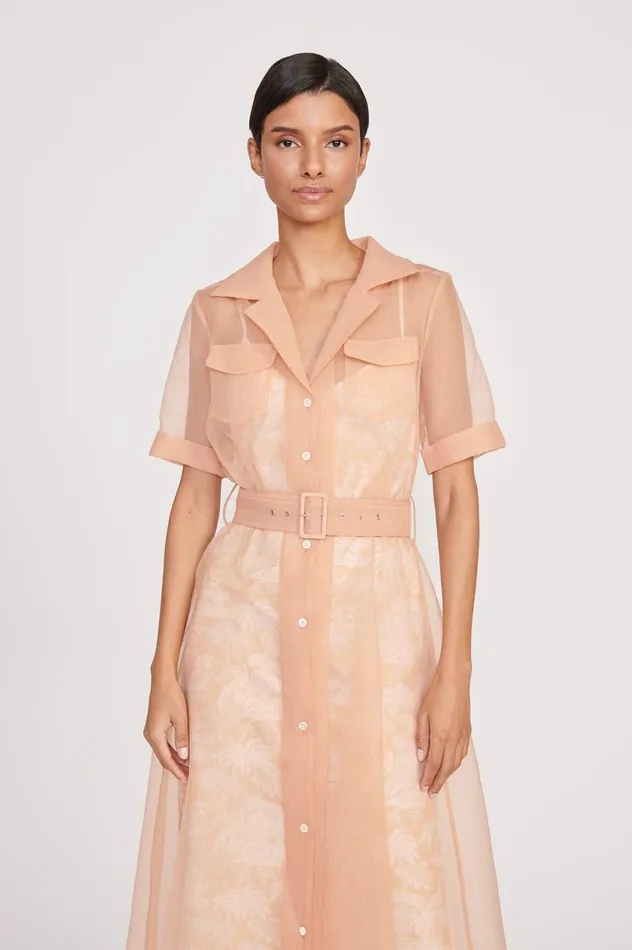Women Dresses STAUD STAUD MILLIE DRESS BEIGE IVORY BEIGE TOILE Women Dresses STAUD STAUD MILLIE DRESS BEIGE IVORY BEIGE TOILE