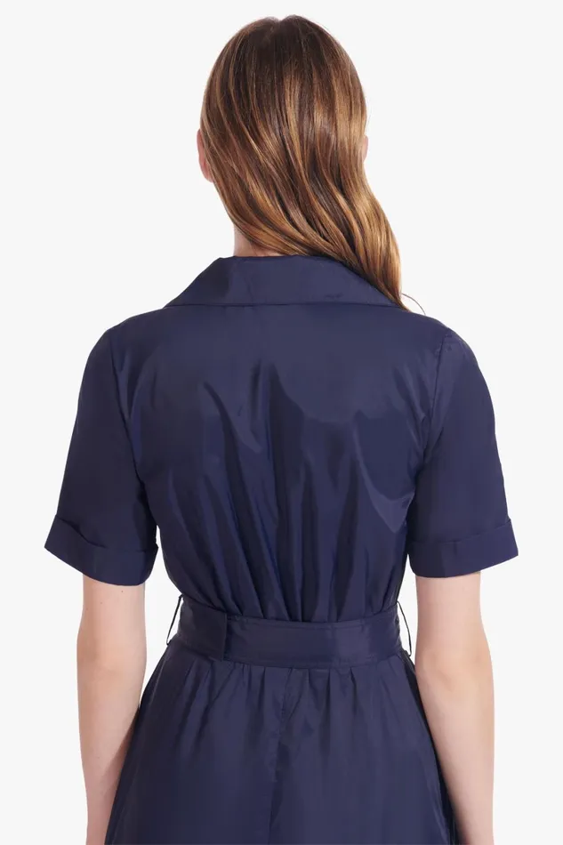 Women Dresses STAUD STAUD MILLIE DRESS NAVY Women Dresses STAUD STAUD MILLIE DRESS NAVY