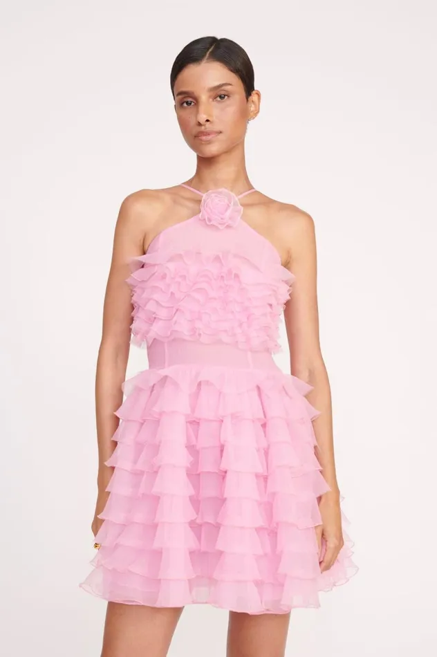 Women Dresses STAUD STAUD MINI FLORIAN DRESS TULIP Women Dresses STAUD STAUD MINI FLORIAN DRESS TULIP