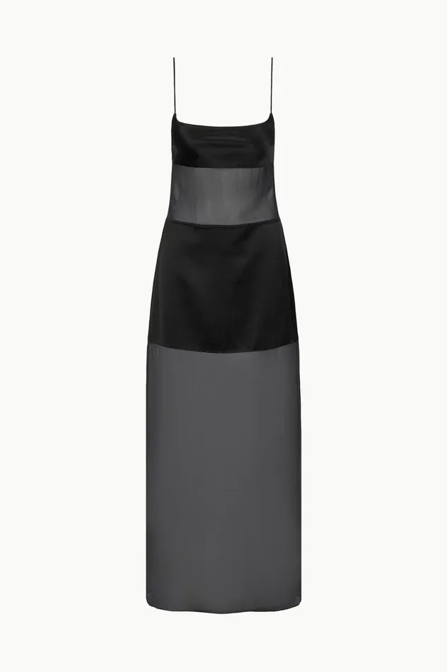 Women Dresses STAUD STAUD MISTY DRESS BLACK Women Dresses STAUD STAUD MISTY DRESS BLACK