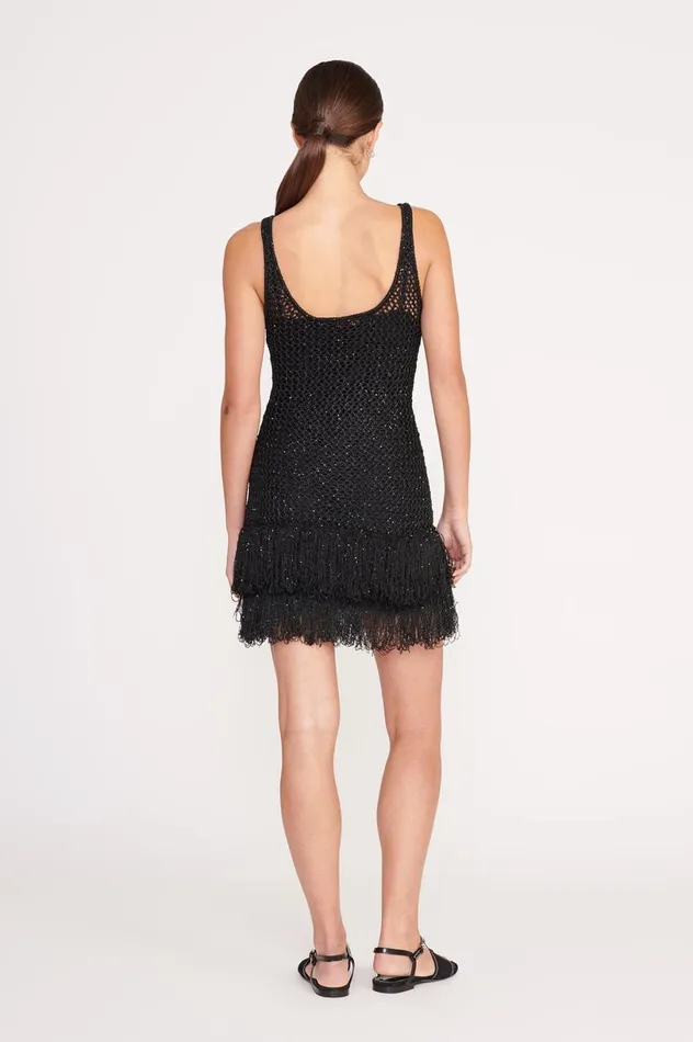 Women Dresses STAUD STAUD NOVA DRESS BLACK Women Dresses STAUD STAUD NOVA DRESS BLACK