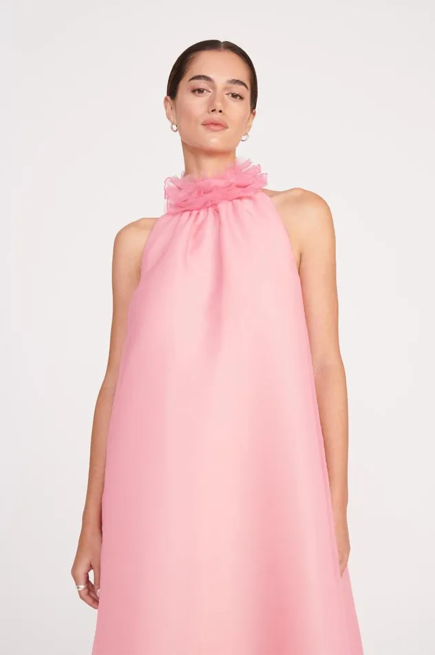 Women Dresses STAUD STAUD OLEANDER DRESS CHERRY BLOSSOM Women Dresses STAUD STAUD OLEANDER DRESS CHERRY BLOSSOM