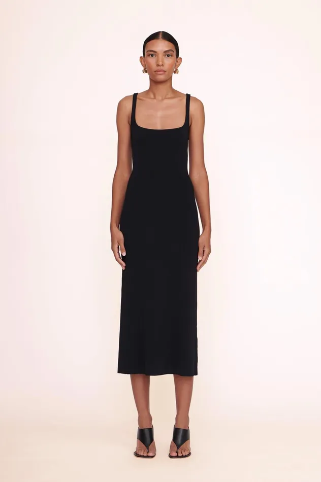 Women Dresses STAUD STAUD PAITYN DRESS BLACK