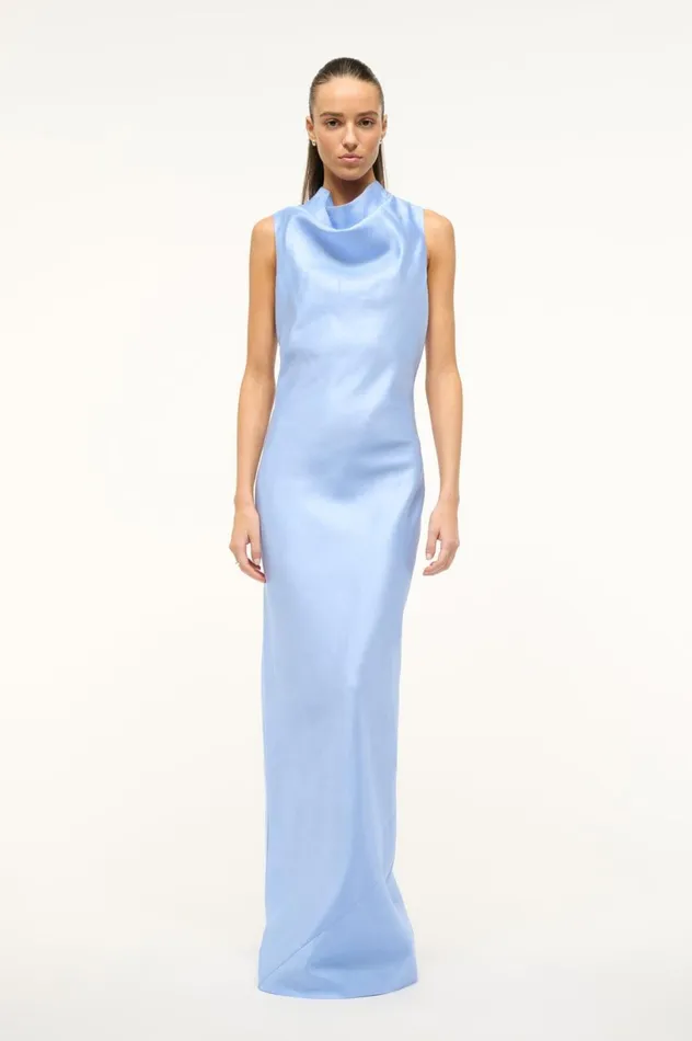 Women Dresses STAUD STAUD ROCHELLE DRESS PERIWINKLE