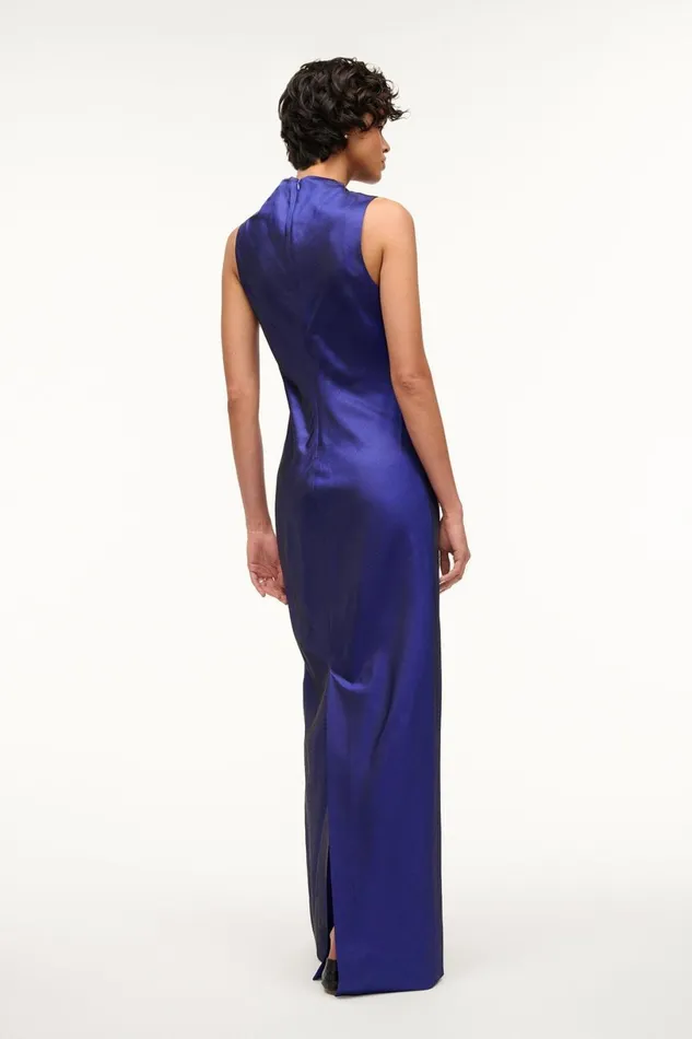 Women Dresses STAUD STAUD ROCHELLE DRESS VIOLET Women Dresses STAUD STAUD ROCHELLE DRESS VIOLET