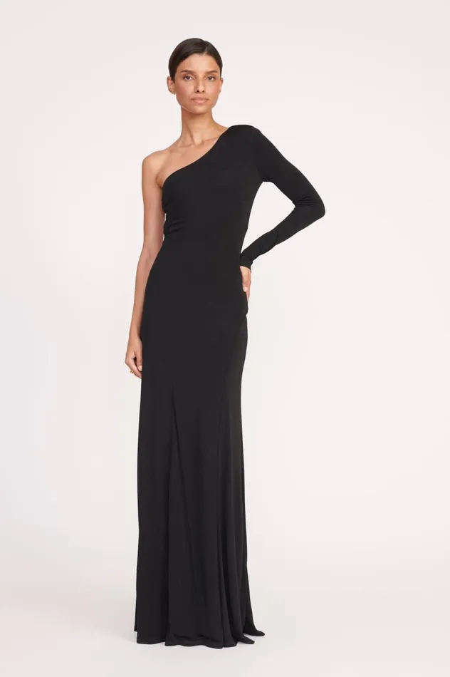 Women Dresses STAUD STAUD SERENA DRESS BLACK