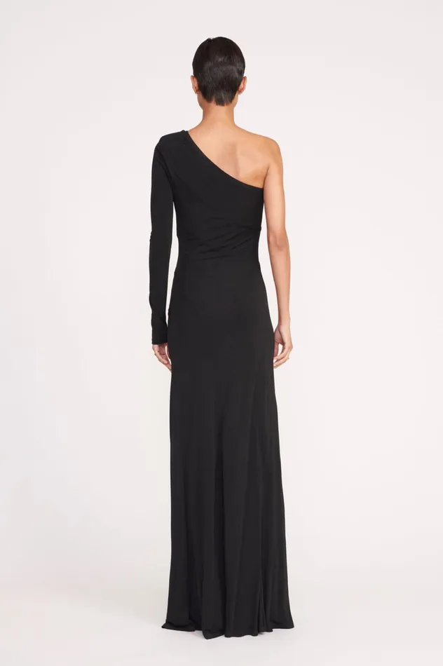 Women Dresses STAUD STAUD SERENA DRESS BLACK Women Dresses STAUD STAUD SERENA DRESS BLACK
