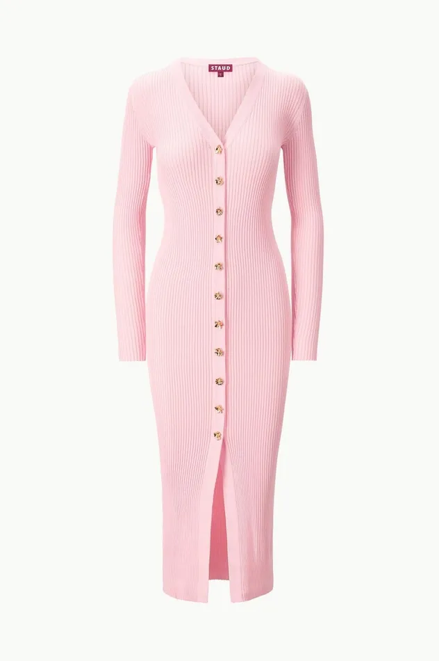 Women Dresses STAUD STAUD SHOKO SWEATER CHERRY BLOSSOM Women Dresses STAUD STAUD SHOKO SWEATER CHERRY BLOSSOM