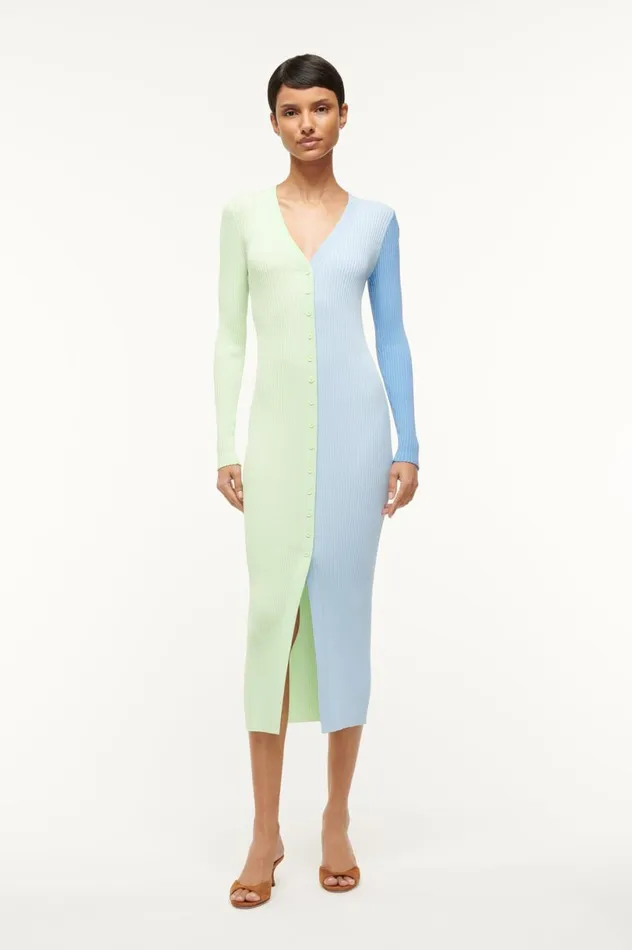 Women Dresses STAUD STAUD SHOKO SWEATER MATCHA SHERBET