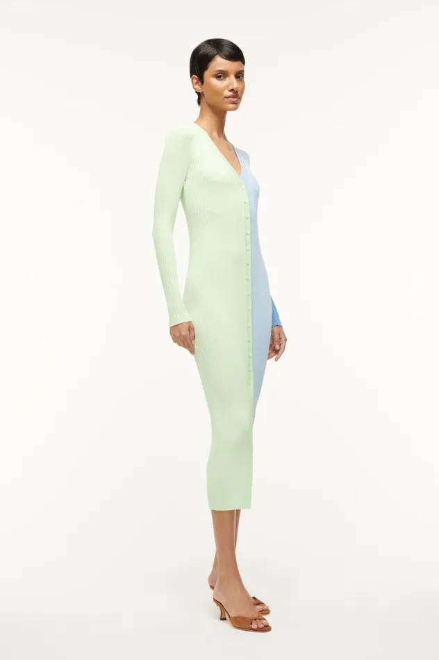 Women Dresses STAUD STAUD SHOKO SWEATER MATCHA SHERBET Women Dresses STAUD STAUD SHOKO SWEATER MATCHA SHERBET