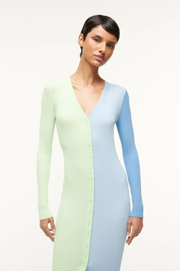 Women Dresses STAUD STAUD SHOKO SWEATER MATCHA SHERBET Women Dresses STAUD STAUD SHOKO SWEATER MATCHA SHERBET