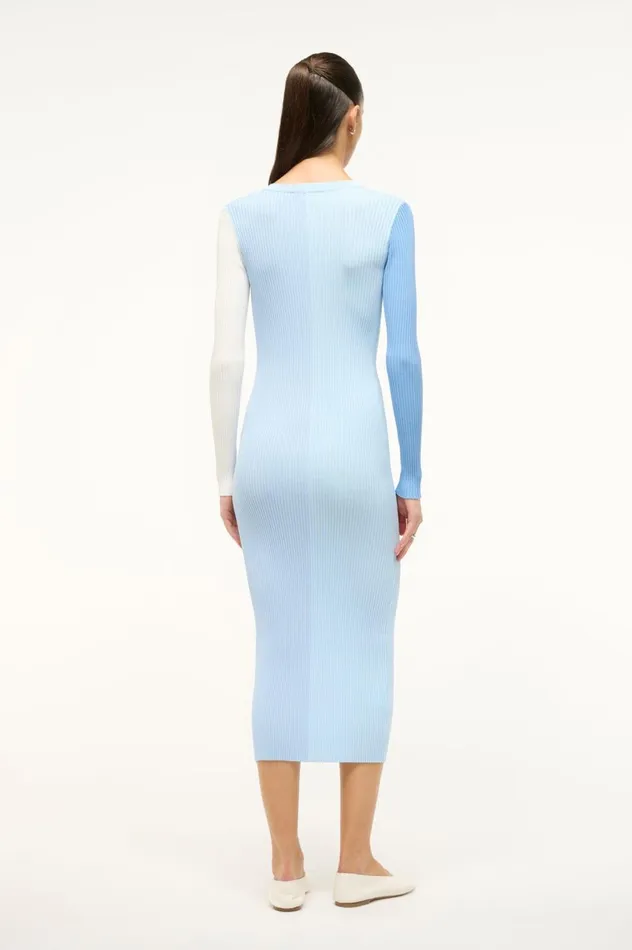 Women Dresses STAUD STAUD SHOKO SWEATER PERIWINKLE MULTI Women Dresses STAUD STAUD SHOKO SWEATER PERIWINKLE MULTI