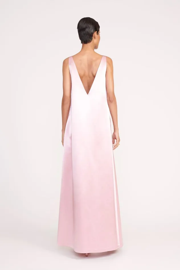 Women Dresses STAUD STAUD TEAGAN DRESS CHERRY BLOSSOM Women Dresses STAUD STAUD TEAGAN DRESS CHERRY BLOSSOM