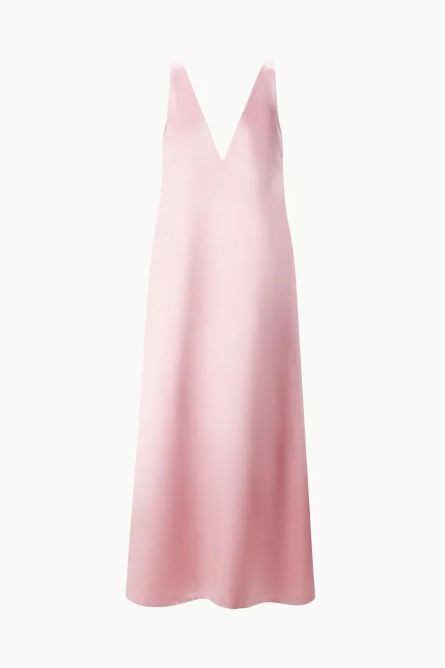 Women Dresses STAUD STAUD TEAGAN DRESS CHERRY BLOSSOM Women Dresses STAUD STAUD TEAGAN DRESS CHERRY BLOSSOM