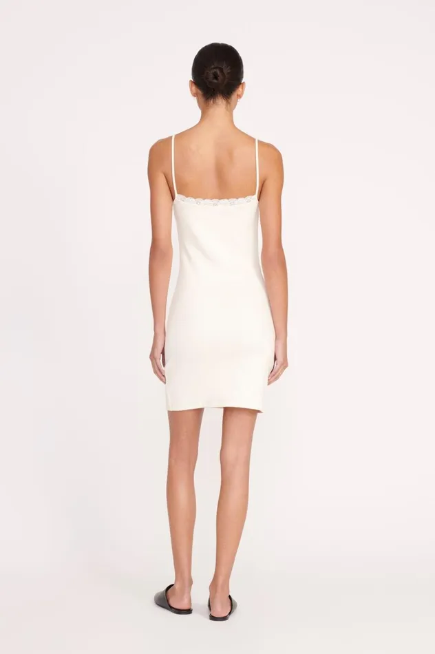 Women Dresses STAUD STAUD TESSA DRESS IVORY Women Dresses STAUD STAUD TESSA DRESS IVORY