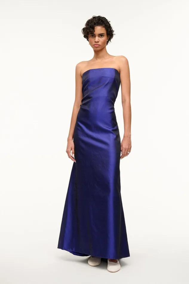 Women Dresses STAUD STAUD TULLIO GOWN VIOLET