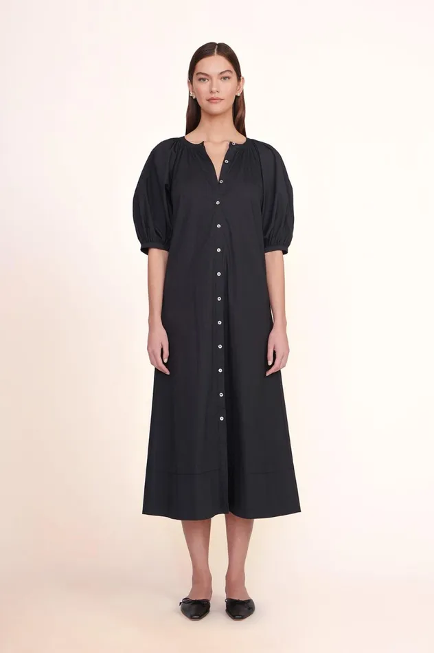 Women Dresses STAUD STAUD VINCENT DRESS BLACK