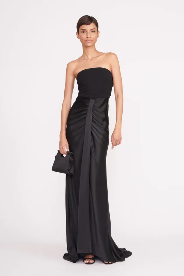 Women Dresses STAUD STAUD WAYFARING DRESS BLACK