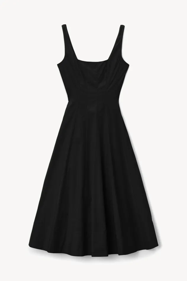 Women Dresses STAUD STAUD WELLS DRESS BLACK Women Dresses STAUD STAUD WELLS DRESS BLACK