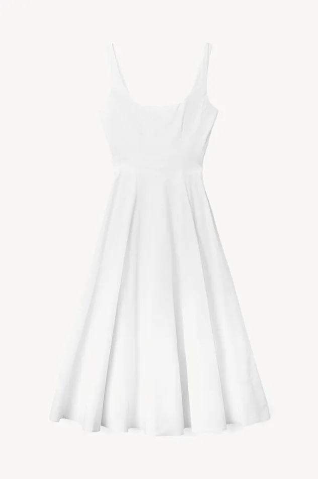 Women Dresses STAUD STAUD WELLS DRESS WHITE Women Dresses STAUD STAUD WELLS DRESS WHITE