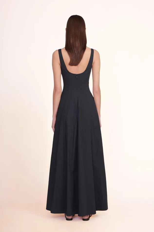 Women Dresses STAUD STAUD WELLS MAXI DRESS BLACK Women Dresses STAUD STAUD WELLS MAXI DRESS BLACK