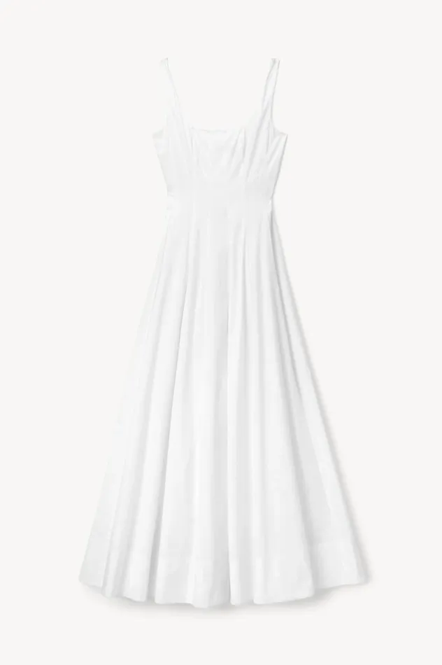 Women Dresses STAUD STAUD WELLS MAXI DRESS WHITE