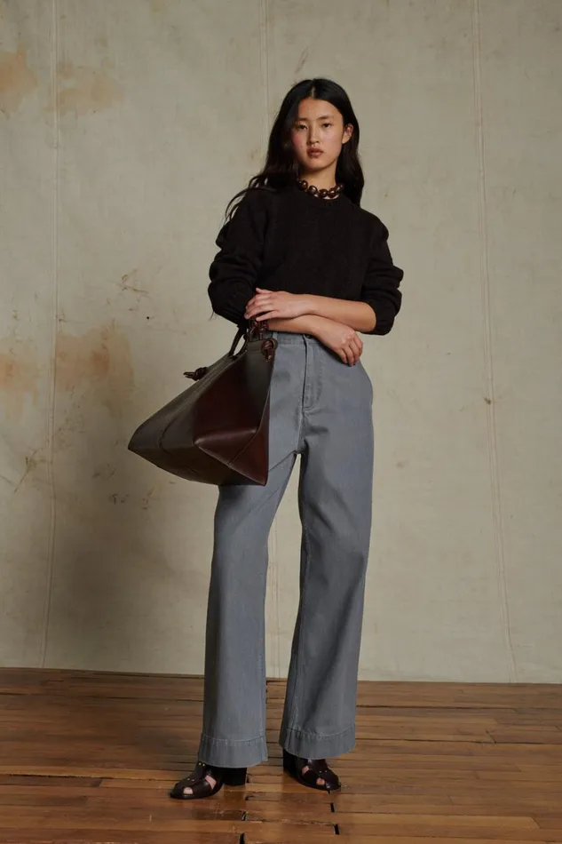 Women ENVIE JUMPER Brown Soeur Jumpers and Cardigans