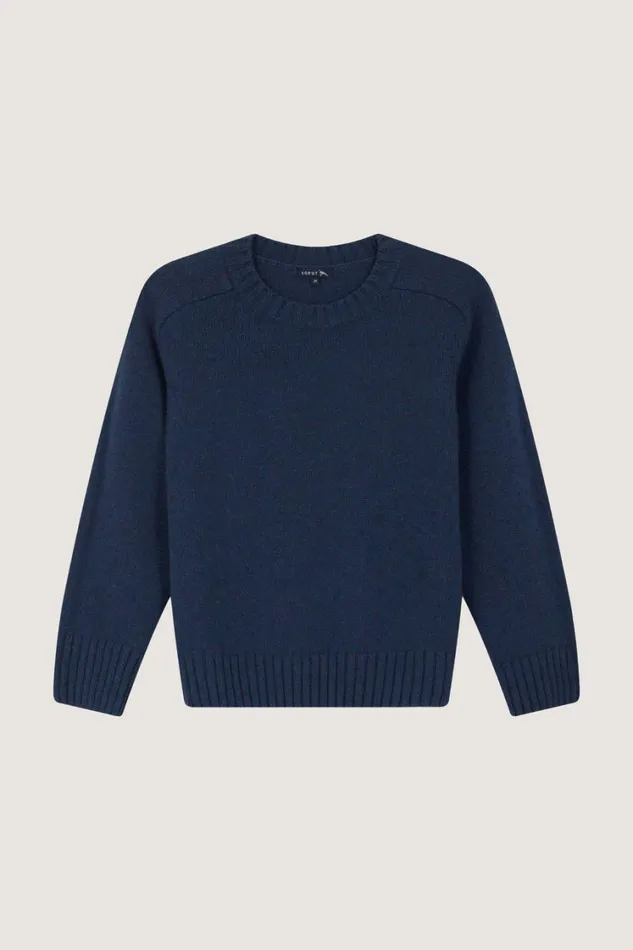 Women ENVIE JUMPER Mottled Blue Soeur Jumpers and Cardigans