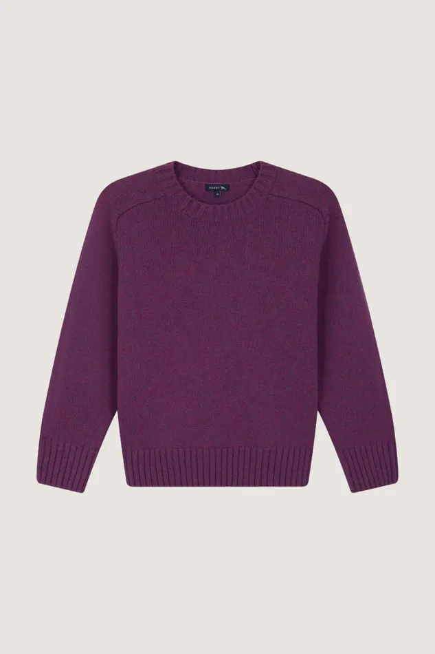 Women ENVIE JUMPER Purple Soeur Jumpers and Cardigans