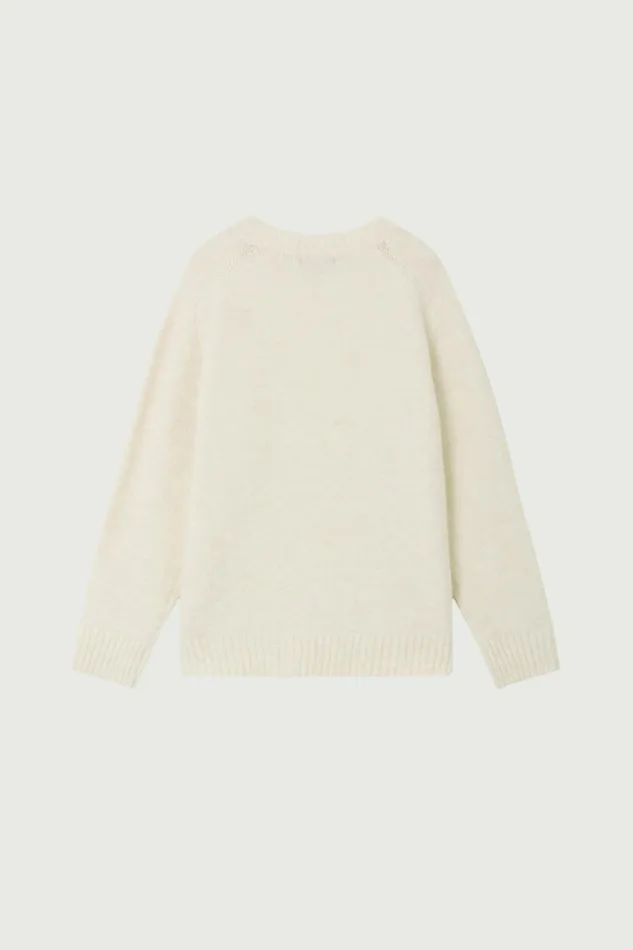 Women ENVIE SWEATER Ecru Soeur Jumpers and Cardigans