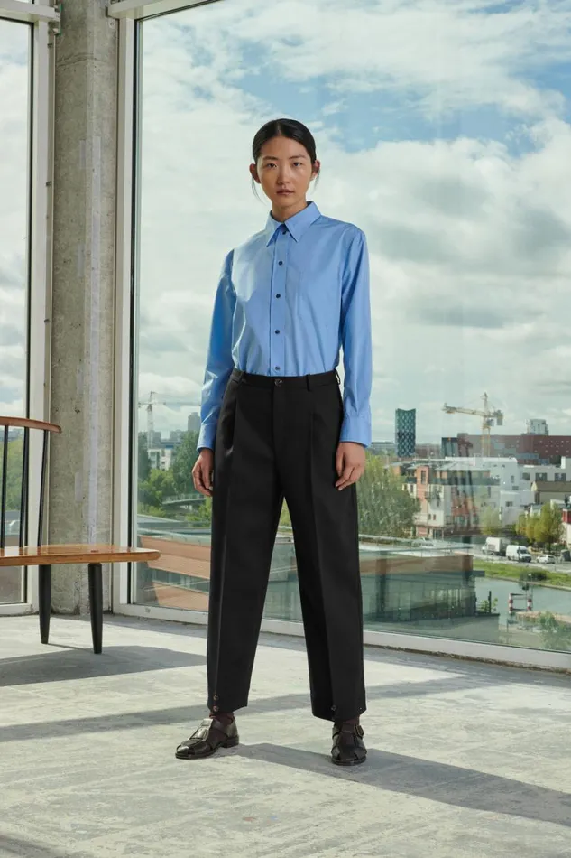 Women FELIX TROUSERS Black Soeur Trousers