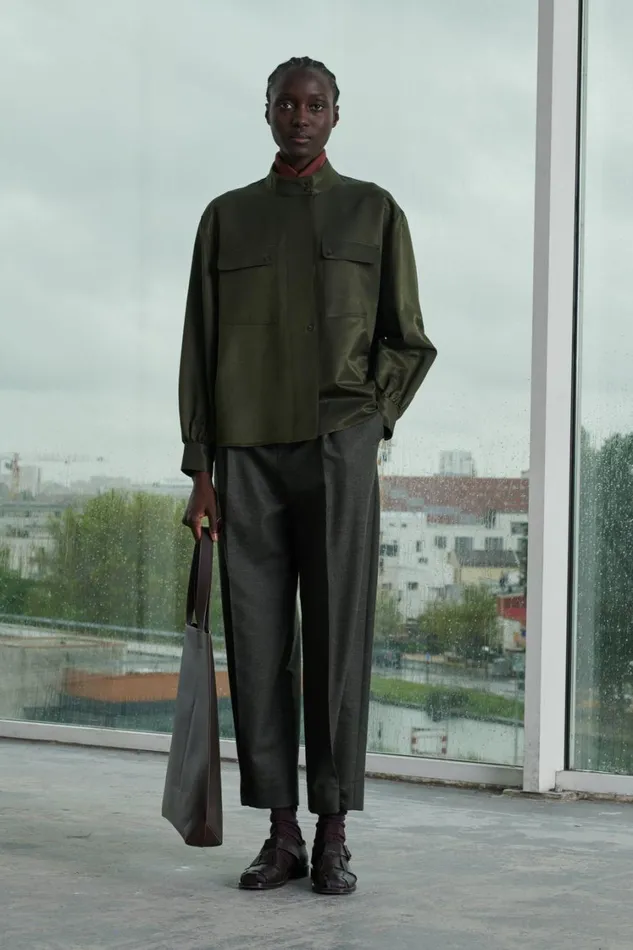 Women FELIX TROUSERS Khaki Soeur Trousers