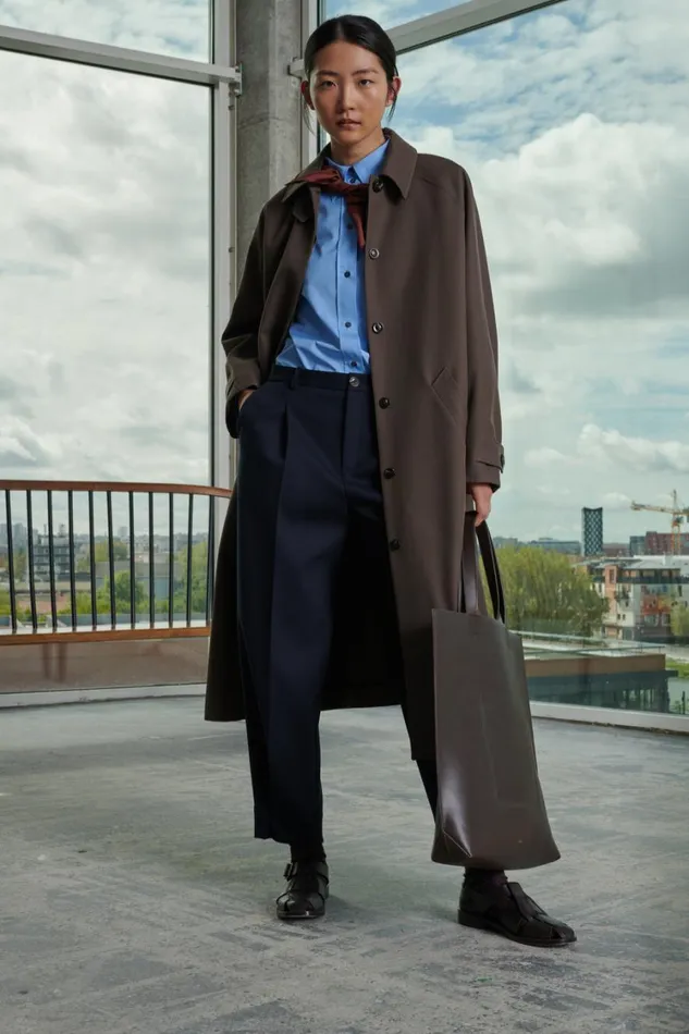 Women FELIX TROUSERS Navy Soeur Trousers