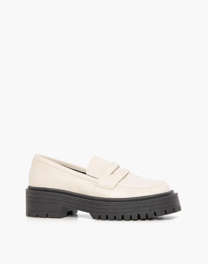 Women Flats Madewell ALOHAS Mask Vegan Leather Loafers