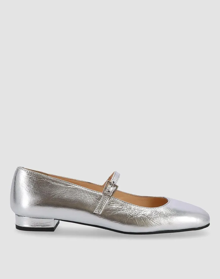 Women Flats Madewell ALOHAS Por Do Sol Leather Ballet Flats