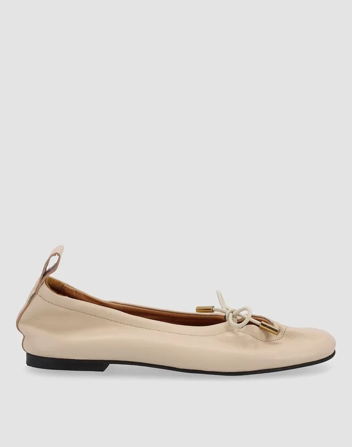 Women Flats Madewell ALOHAS Rosalind Leather Ballet Flats