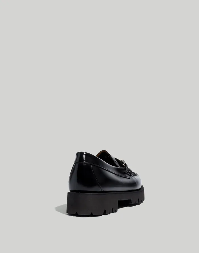 Women Flats Madewell GHBASS Lianna Bit Super Lug Weejuns Loafers
