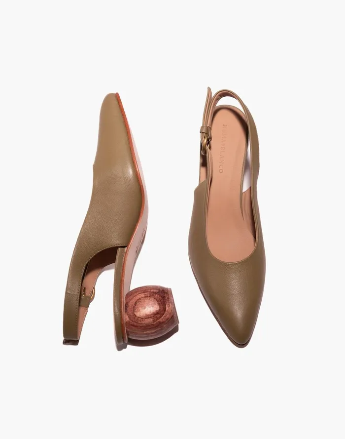 Women Flats Madewell HUMA BLANCO Canela Slingback Pump