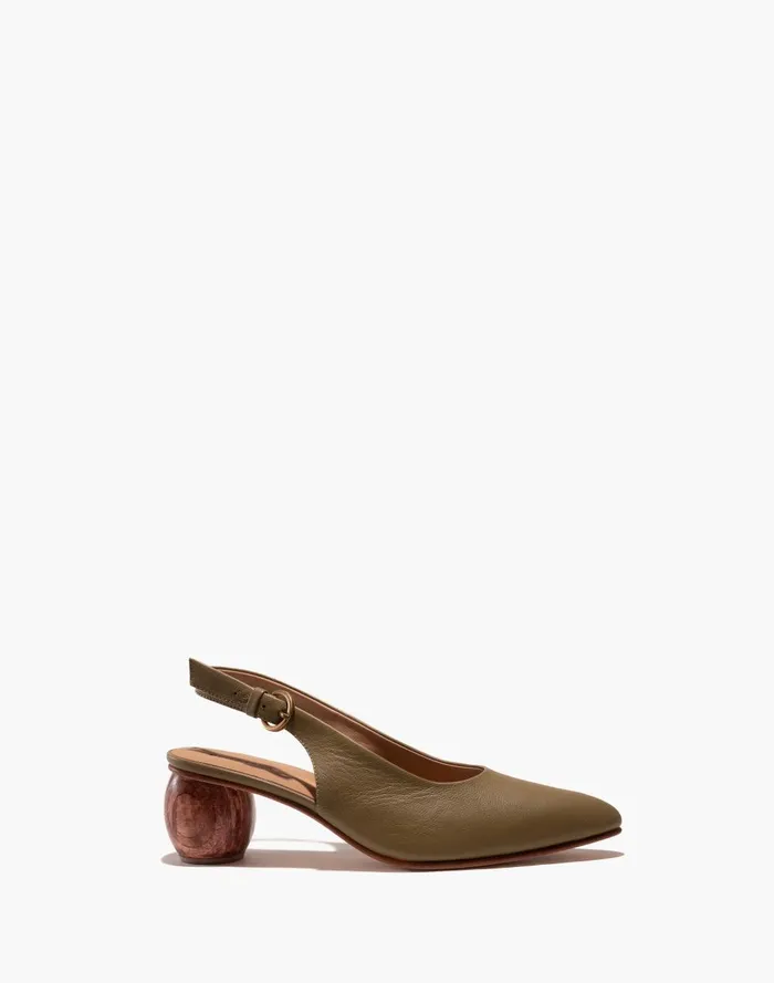 Women Flats Madewell HUMA BLANCO Canela Slingback Pump