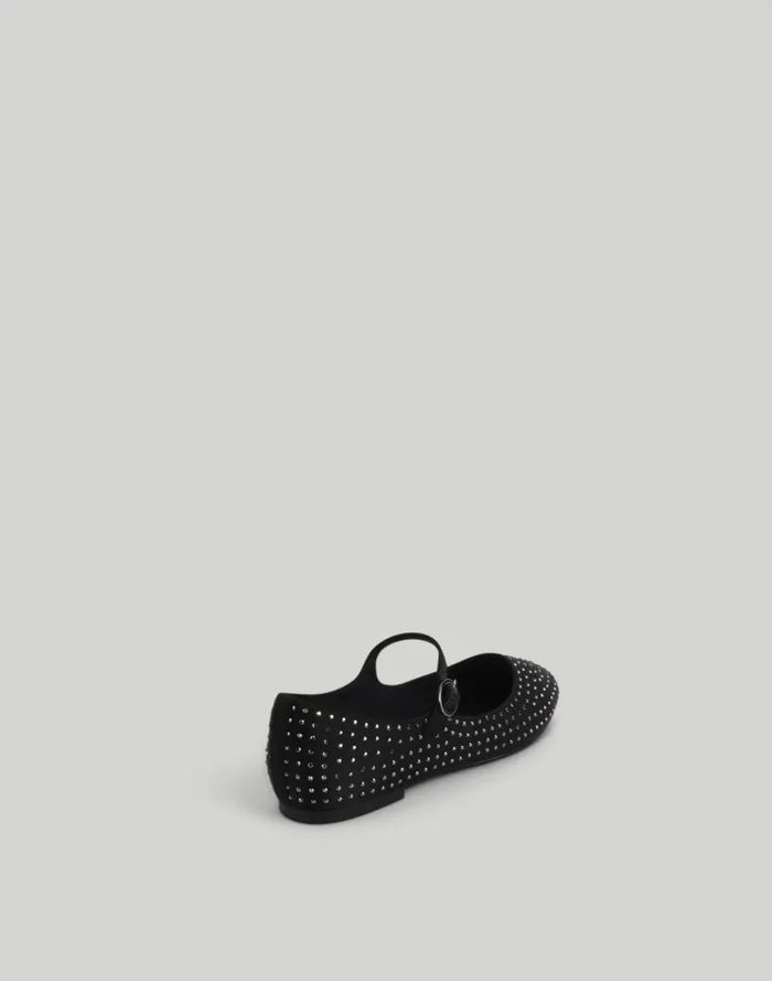 Women Flats Madewell Intentionally Blank CRYSTAL SATIN BALLET FLAT
