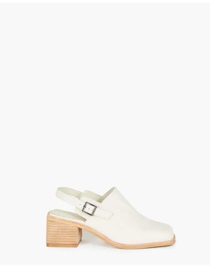 Women Flats Madewell Intentionally Blank Leather Marty 2 Heels
