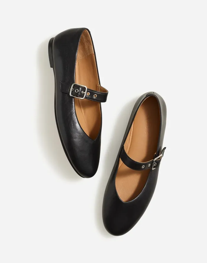 Women Flats Madewell The Beverley Mary Jane Flat