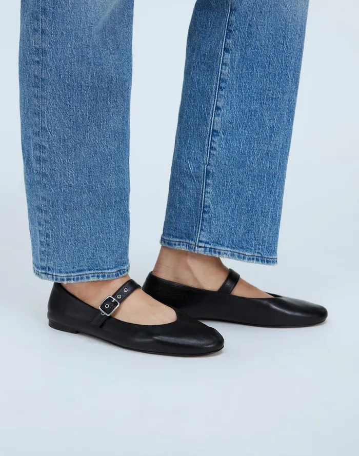 Women Flats Madewell The Beverley Mary Jane Flat